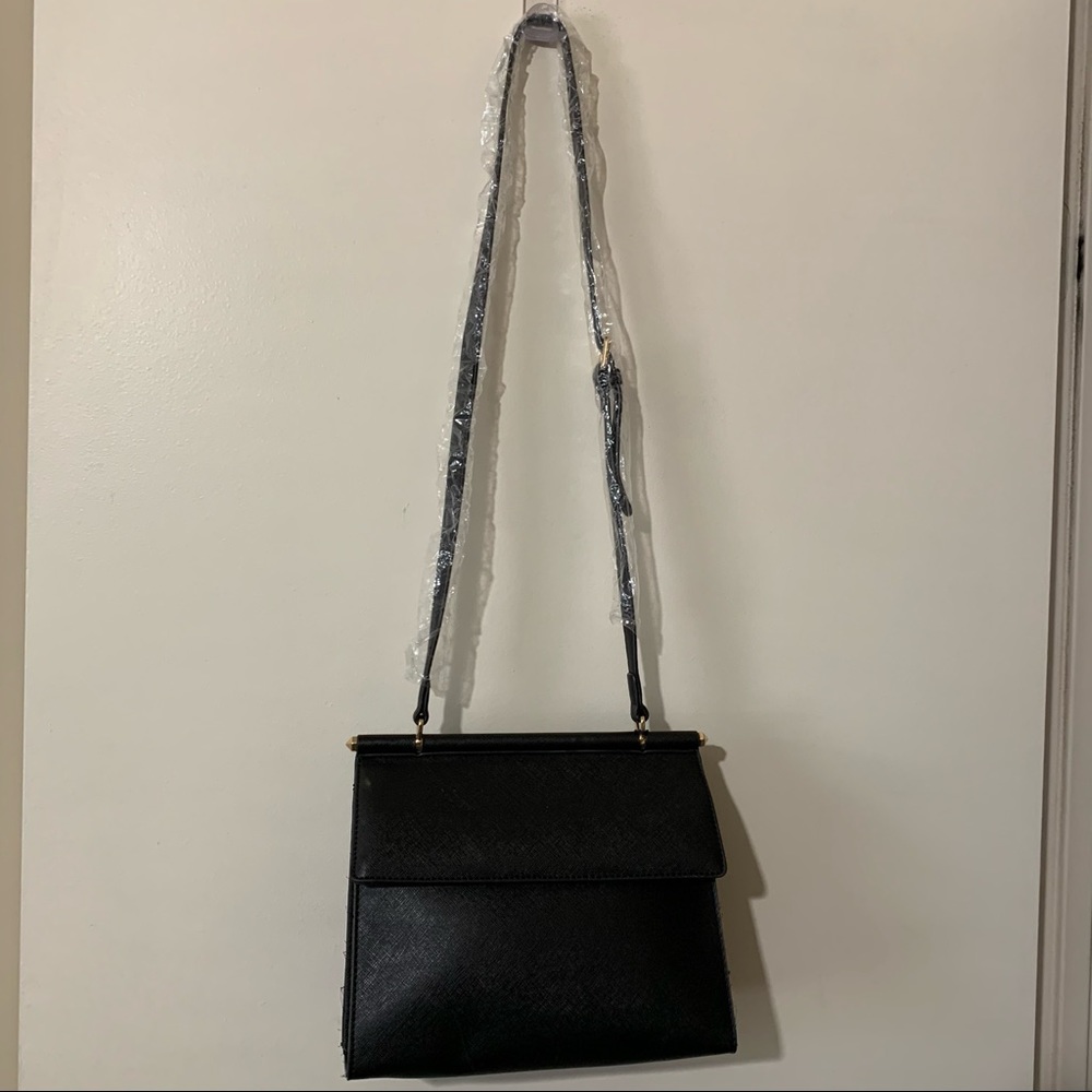 Lionel Brittany Black Vegan Leather Crossbody/Bag - Picture 15 of 15